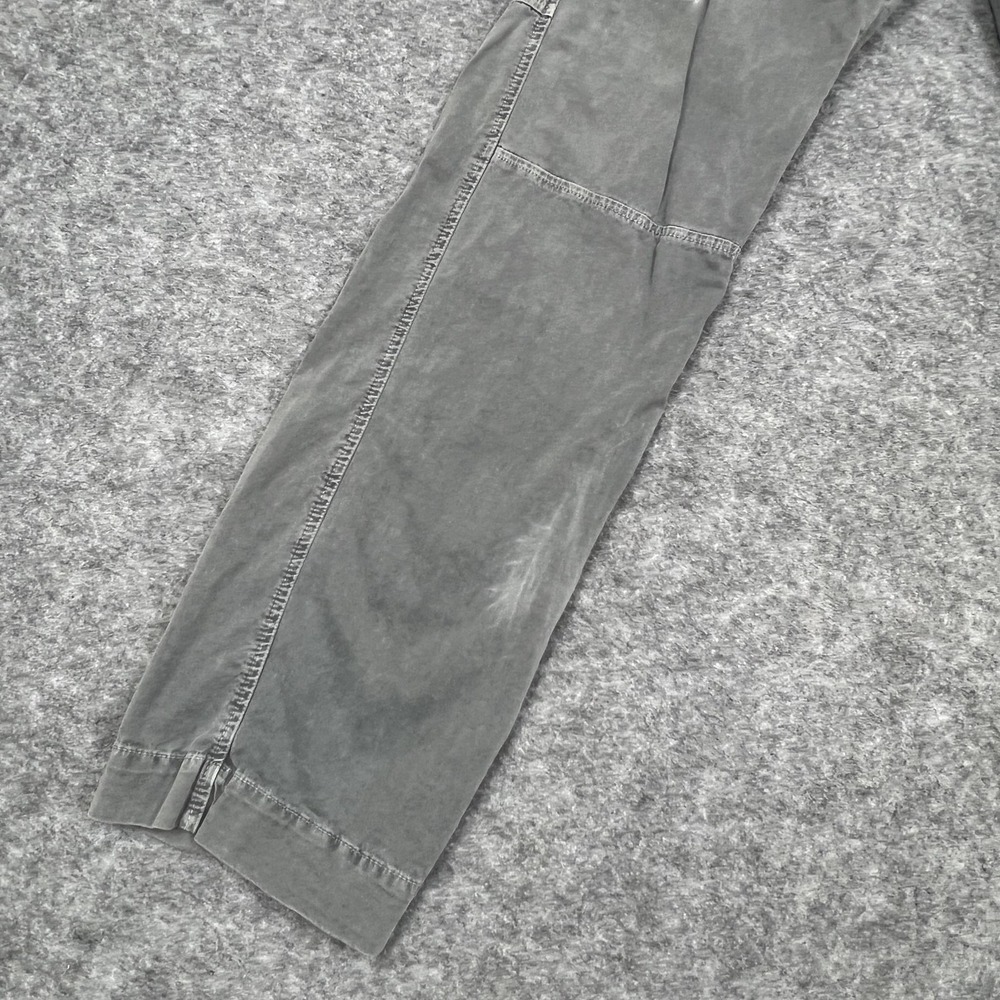 James Perse Pants Mens 32x33 Gray Green Cargo Relaxed Fit Cotton Canvas Standard - Picture 8 of 16